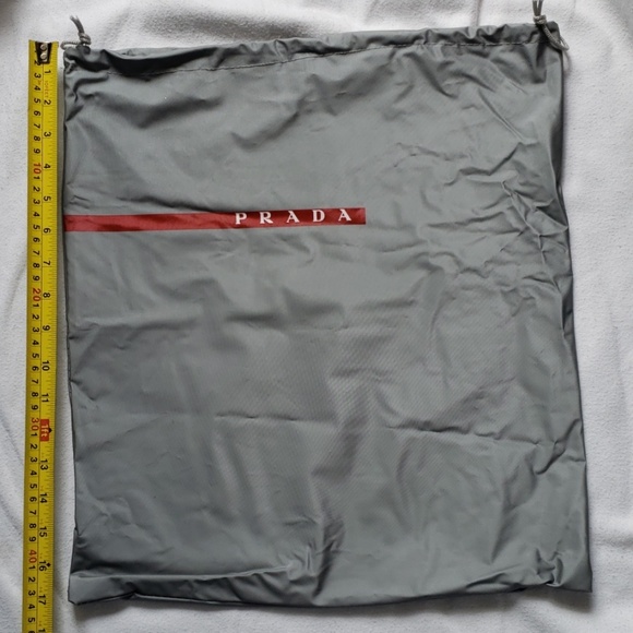 prada shoe bag